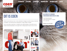 Tablet Screenshot of coendierenarts.nl